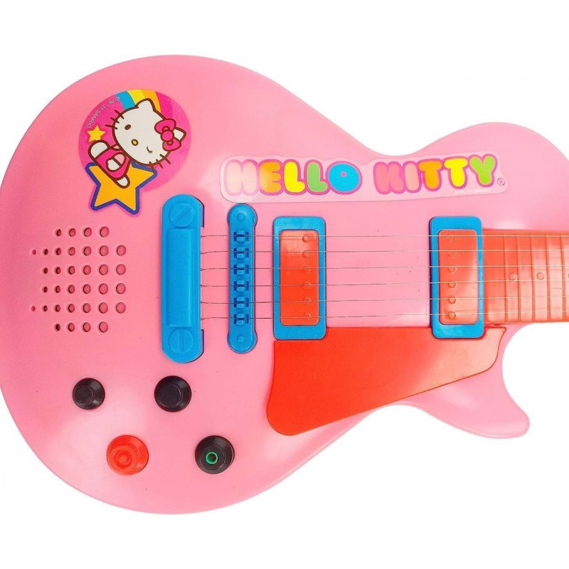 Set chitara si microfon roz Hello Kitty Reig Musicales