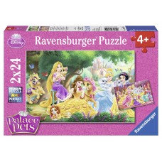 PUZZLE PALACE PETS 2x24 PIESE PUZZLE PALACE PETS 2x24 PIESE