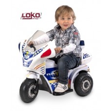 MOTOCICLETA POLITIE ASST 6V 4Ah Rusher MOTOCICLETA POLITIE ASST 6V 4Ah Rusher