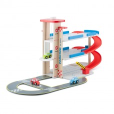 Garaj cu pista si 3 masini New Classic Toys