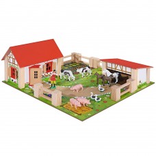 Ferma din lemn Eichhorn cu 23 accesorii Ferma din lemn Eichhorn cu 23 accesorii