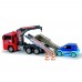 Camion de tractare Dickie Toys MAN Air Pump Crane Truck cu 1 masinuta Camion de tractare Dickie Toys MAN Air Pump Crane Truck cu 1 masinuta