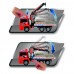 Camion de tractare Dickie Toys MAN Air Pump Crane Truck cu 1 masinuta Camion de tractare Dickie Toys MAN Air Pump Crane Truck cu 1 masinuta