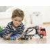 Camion de tractare Dickie Toys MAN Air Pump Crane Truck cu 1 masinuta Camion de tractare Dickie Toys MAN Air Pump Crane Truck cu 1 masinuta