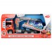 Camion de tractare Dickie Toys MAN Air Pump Crane Truck cu 1 masinuta Camion de tractare Dickie Toys MAN Air Pump Crane Truck cu 1 masinuta