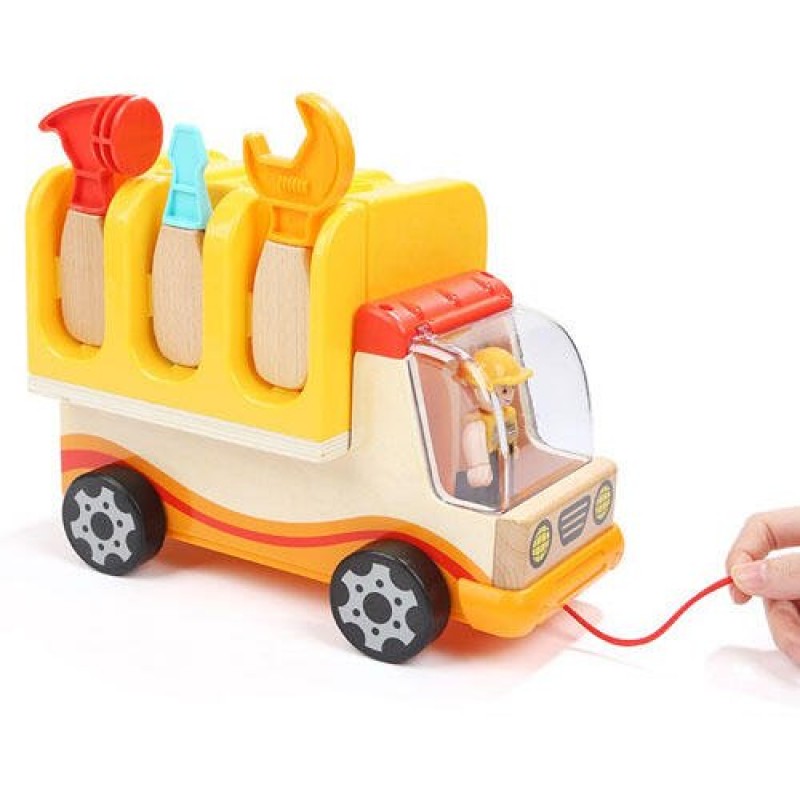 Banc de lucru Jucarie 2 in 1 camion si banc de lucru Topbright