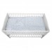 Babyneeds Lenjerie patut 3 piese 140x70 cm Alb cu stelute albastre Babyneeds Lenjerie patut 3 piese 140x70 cm Alb cu stelute albastre