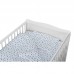 Babyneeds Lenjerie patut 3 piese 140x70 cm Alb cu stelute albastre Babyneeds Lenjerie patut 3 piese 140x70 cm Alb cu stelute albastre