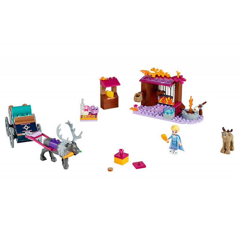 Aventura Elsei cu trasura 41166 Lego Disney