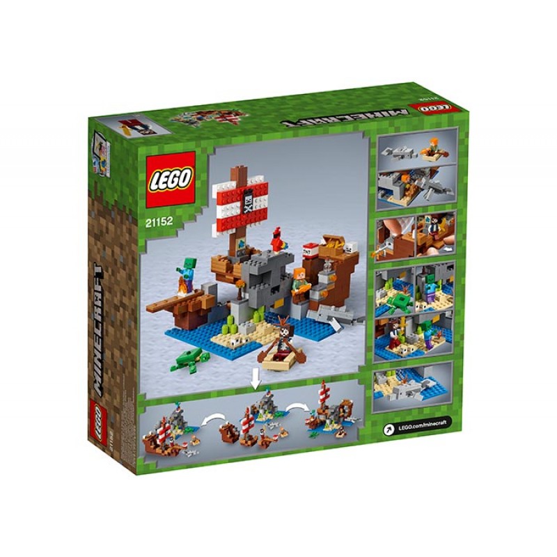 Aventura corabiei de pirati 21152 Lego Minecraft