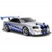 Masina Jada Toys Fast and Furious Nissan Skyline GTR Drift cu anvelope si telecomanda