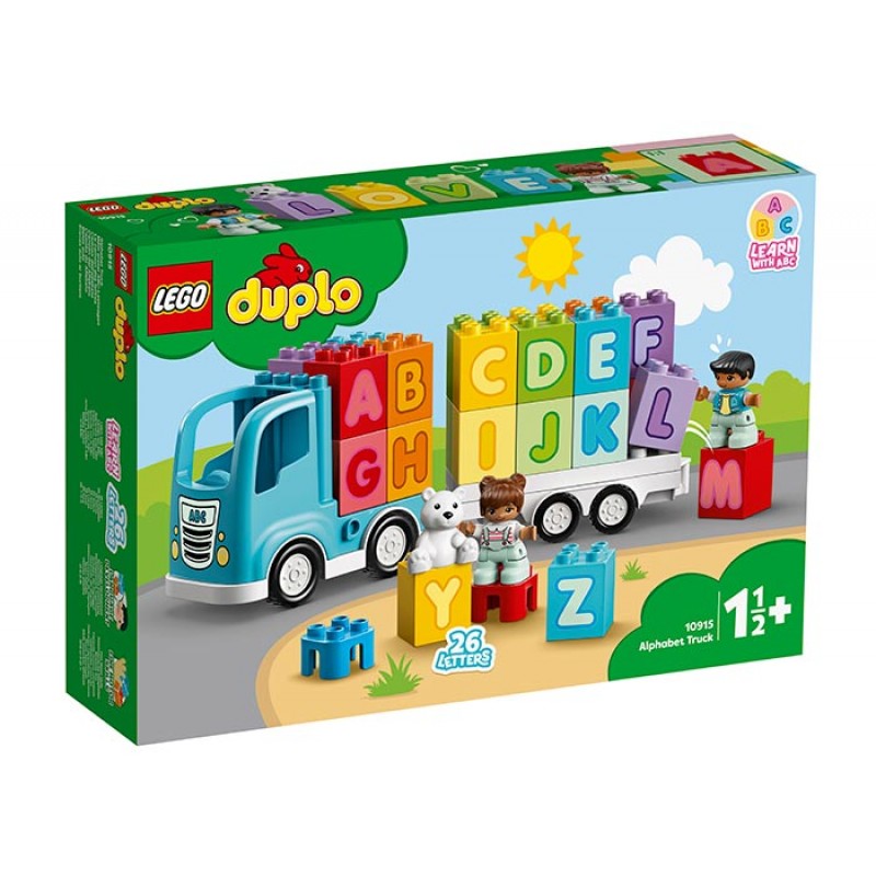 Primul meu camion cu litere LEGO 10915