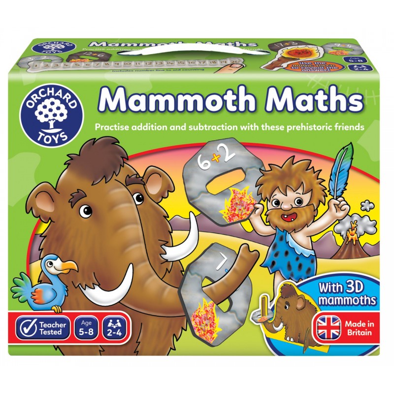 Joc educativ Matematica Mamutilor Orchard Toys Mammoth Math