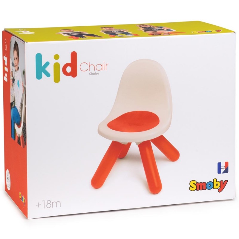 Scaunel cu spatar pentru copii Smoby red