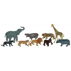 Animale salbatice set de 9 figurine Miniland Animale salbatice set de 9 figurine Miniland