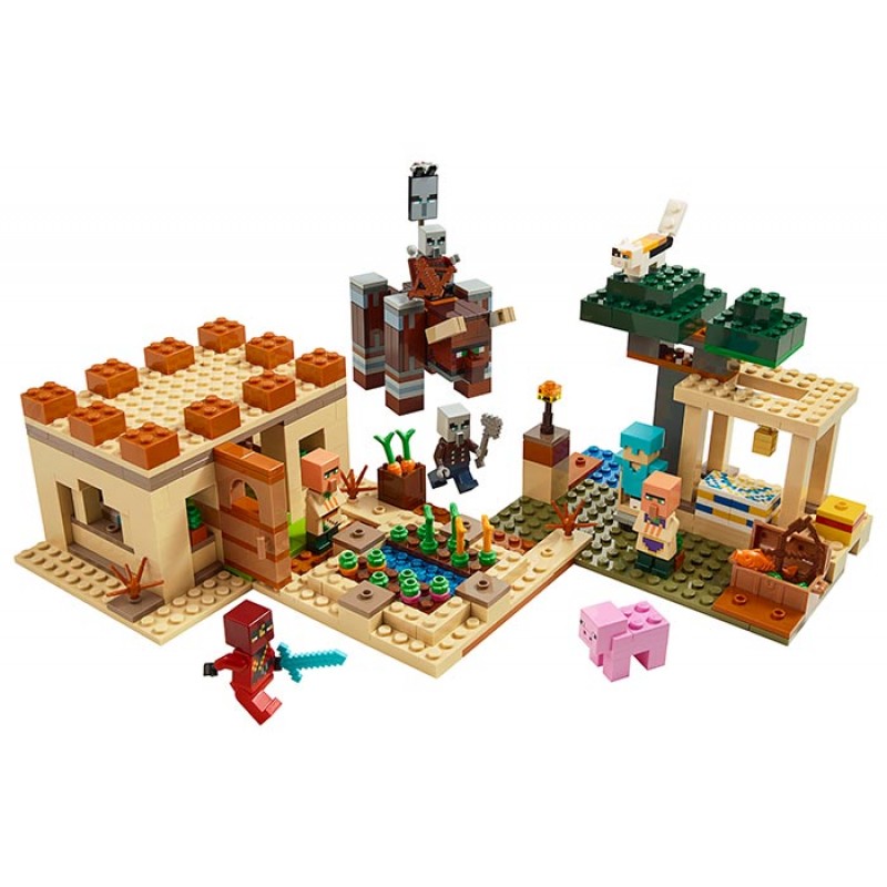 Raidul Illager LEGO Minecraft
