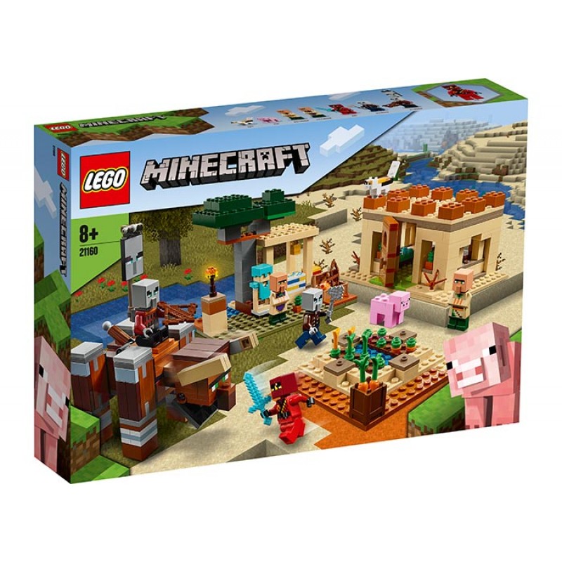 Raidul Illager LEGO Minecraft