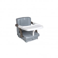 Inaltator scaun de masa portabil silver white taupe KidsKit Inaltator scaun de masa portabil silver white taupe KidsKit