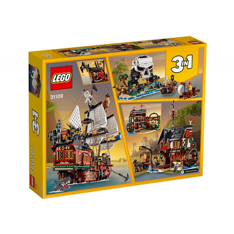 Corabie de pirati LEGO Creator