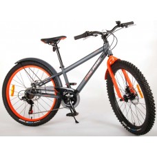 Bicicleta E&L Rocky 24 inch 6 viteze portocalie