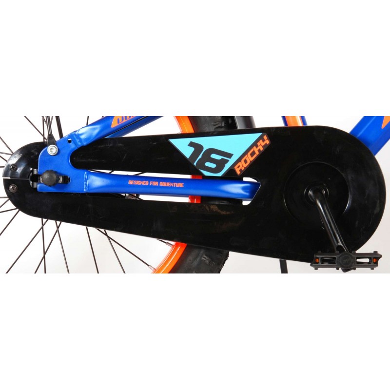 Bicicleta E L Rocky 18 inch albastra