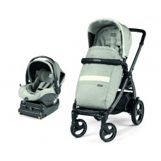 Carucior 2 in 1 Peg Perego Book 51 S Titania i Size baza i size inclusa Luxe Pure sasiu hamac scaun auto 0 22 kg