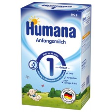 Lapte Praf Humana 1 GOS 600 G De La Nastere