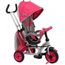 Tricicleta cu sezut reversibil Sunrise Turbo Trike Pink Baby Mix Tricicleta cu sezut reversibil Sunrise Turbo Trike Pink Baby Mix