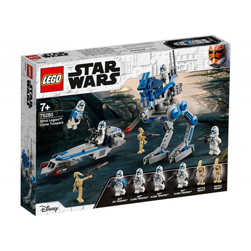 Clone Troopers din Legiunea 501 LEGO Star Wars