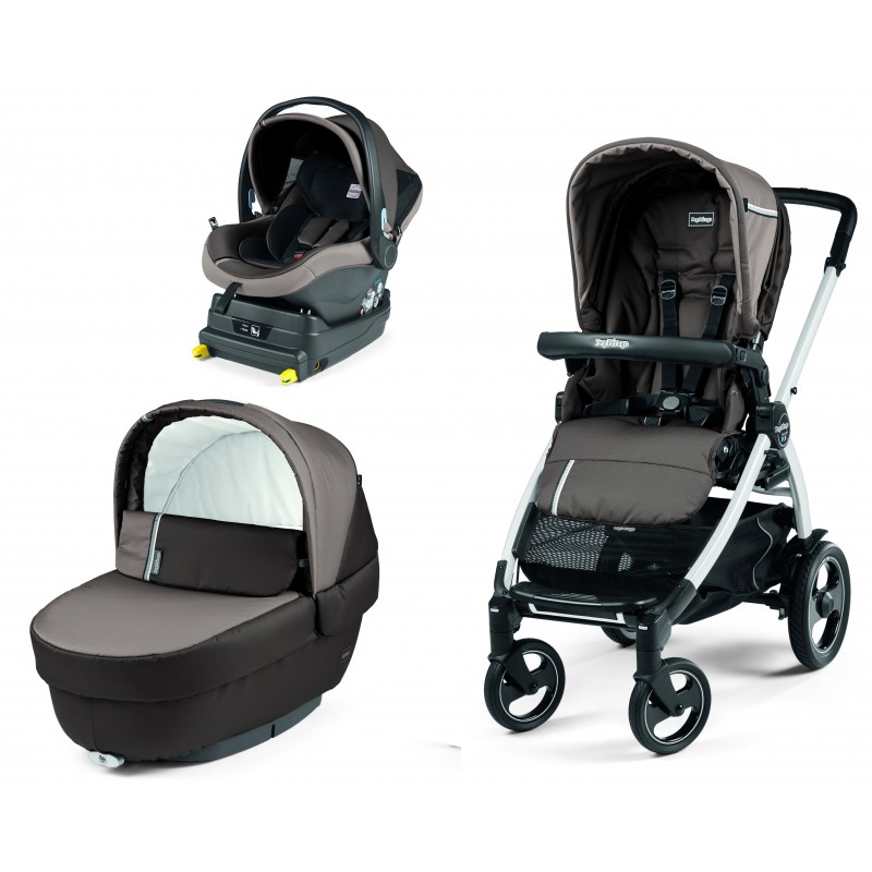 Carucior 3 In  Peg Perego Book Plus 51 S Titania baza i Size inclusa Class Grey