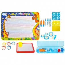Covoras pentru desen cu apa set complet XXL 100x80 cm Iso Trade Covoras pentru desen cu apa set complet XXL 100x80 cm Iso Trade