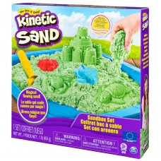 Kinetic Sand Set Complet Verde Spin Master Kinetic Sand Set Complet Verde Spin Master