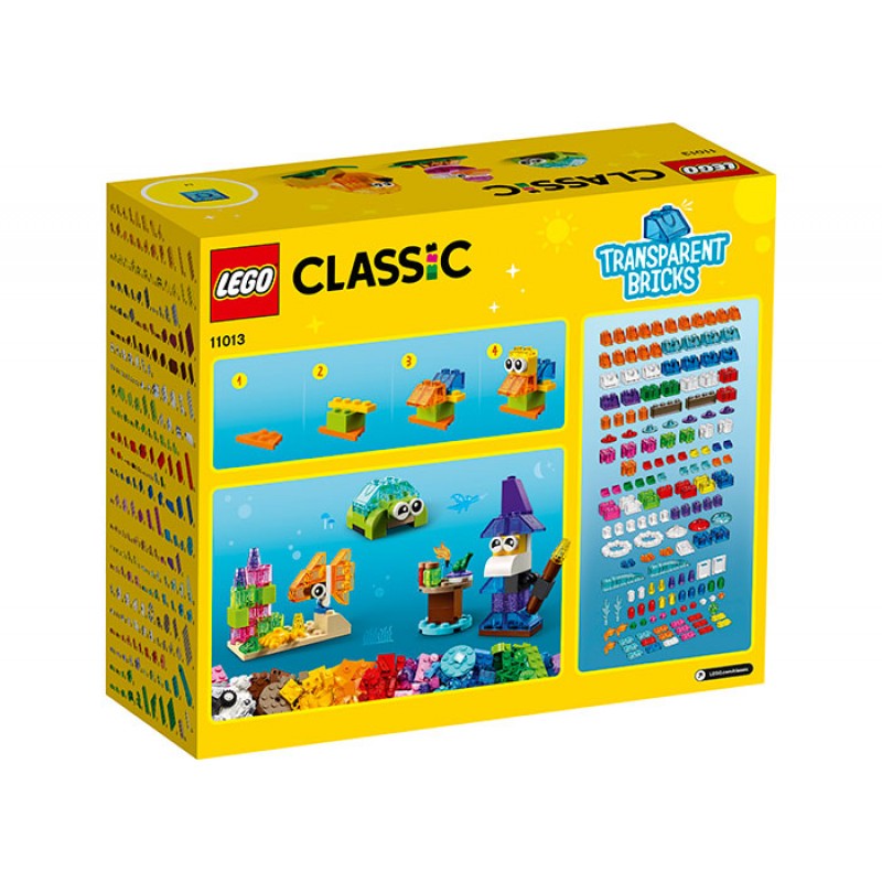 Caramizi transparente LEGO Classic