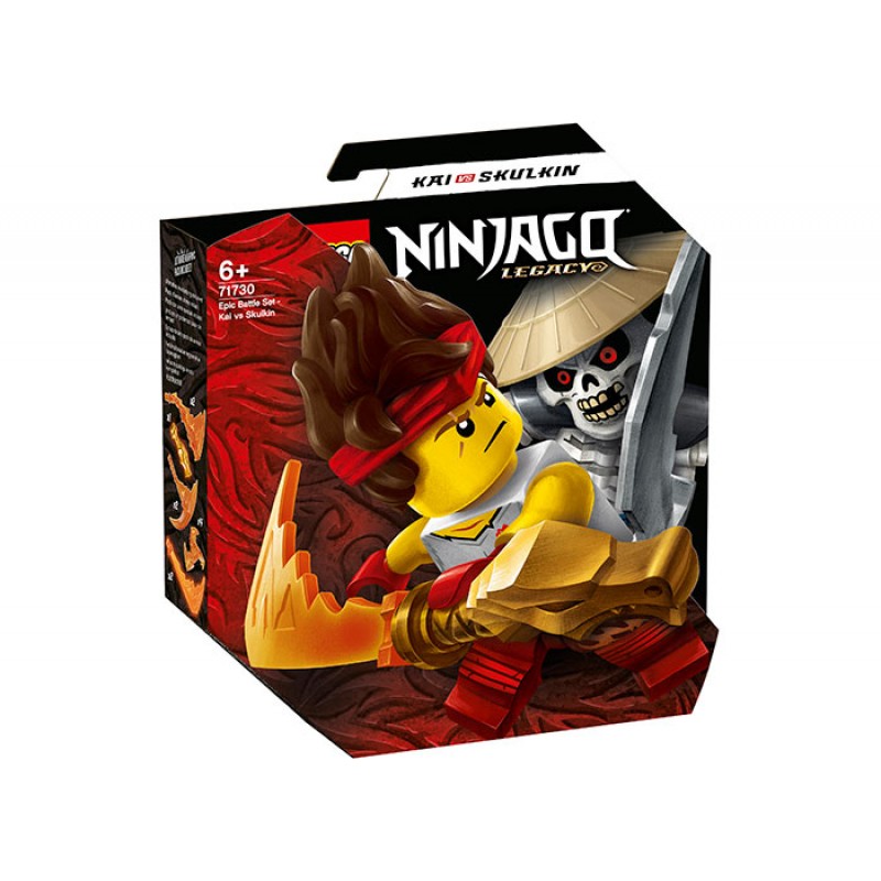 Batalie epica Kai vs Skulkin LEGO Ninjago