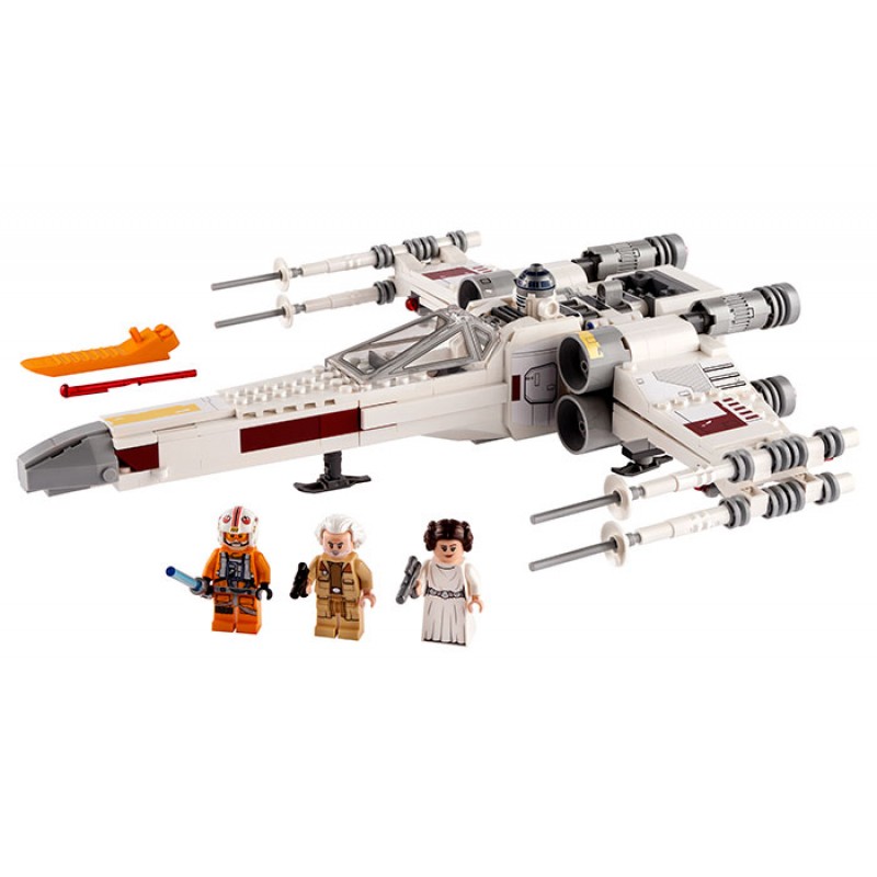 Nava X Wing al lui Luke Skywalker LEGO Star Wars