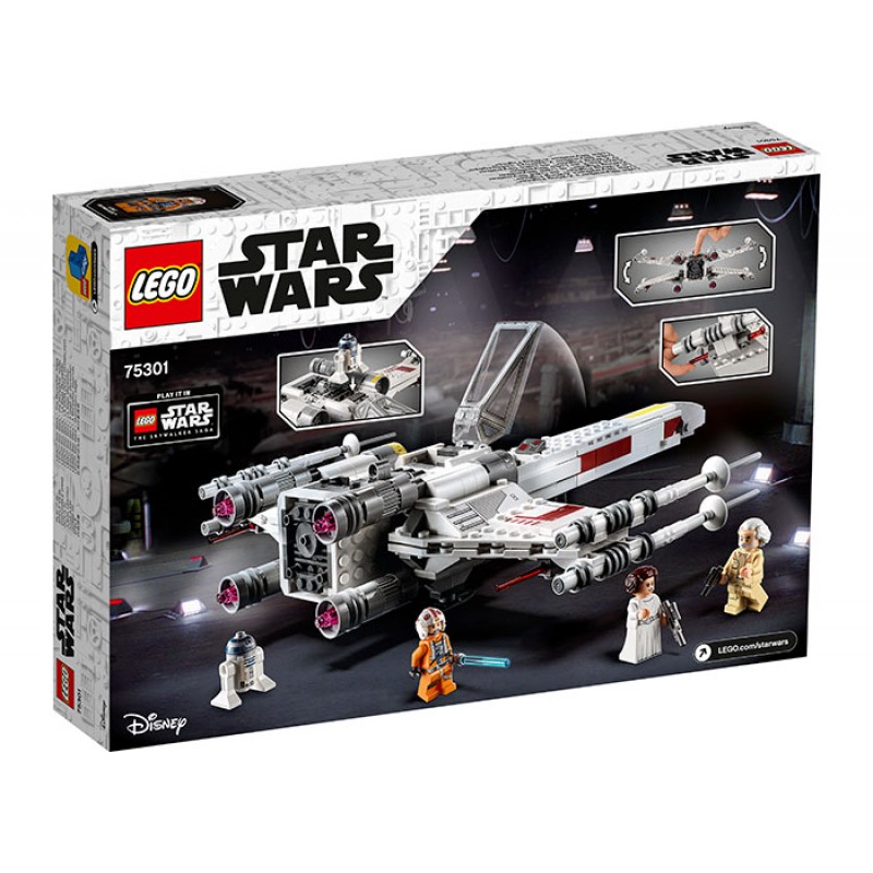 Nava X Wing al lui Luke Skywalker LEGO Star Wars