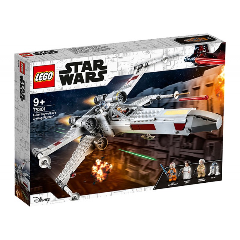 Nava X Wing al lui Luke Skywalker LEGO Star Wars