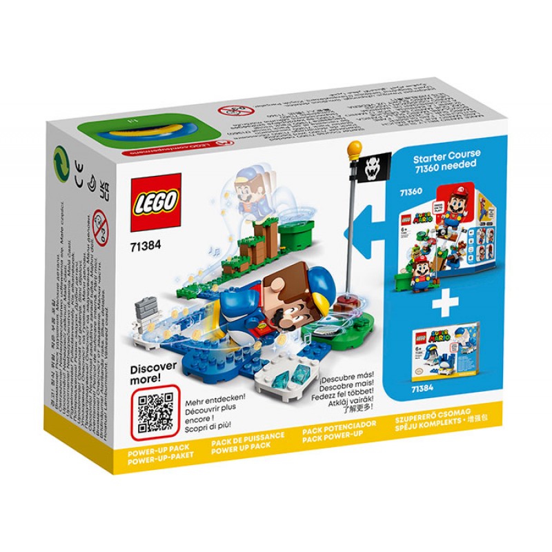 Costum de puteri Pinguin LEGO Super Mario