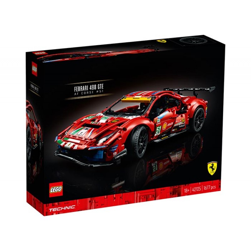 Ferrari 488 GTE AF Corse 51 LEGO Technic