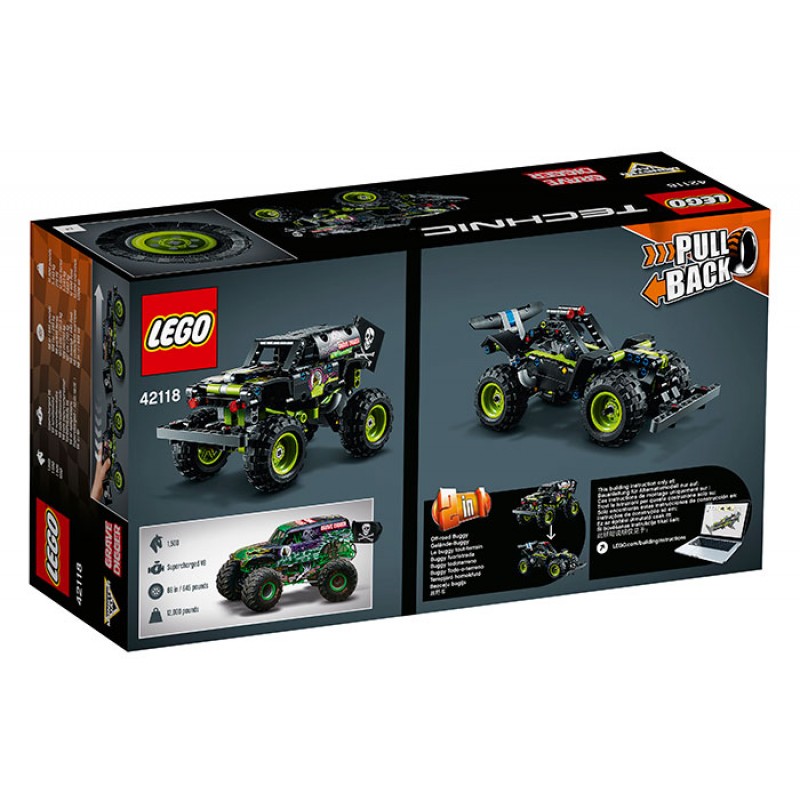 Monster Jam Grave Digger LEGO Technic