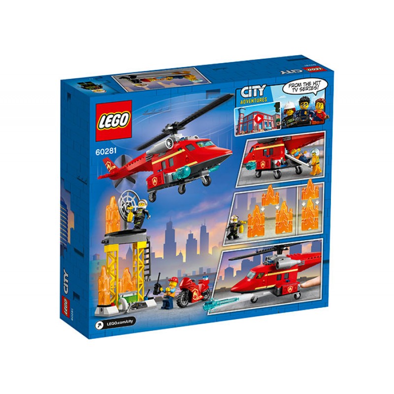 Elicopter de pompieri LEGO City