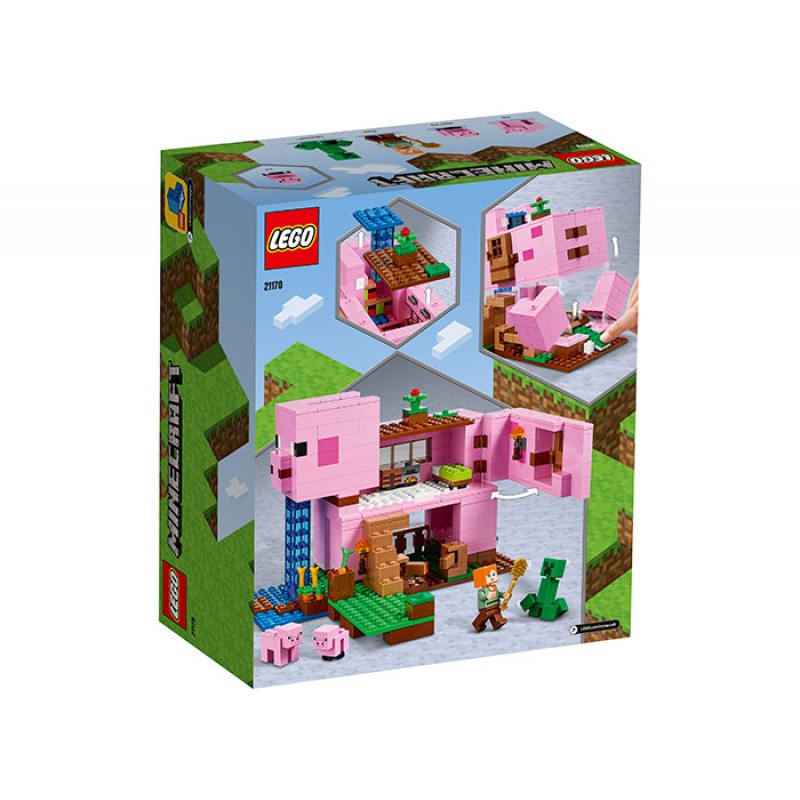 Casuta purcelus LEGO Minecraft