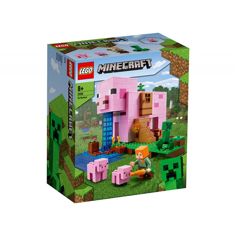 Casuta purcelus LEGO Minecraft