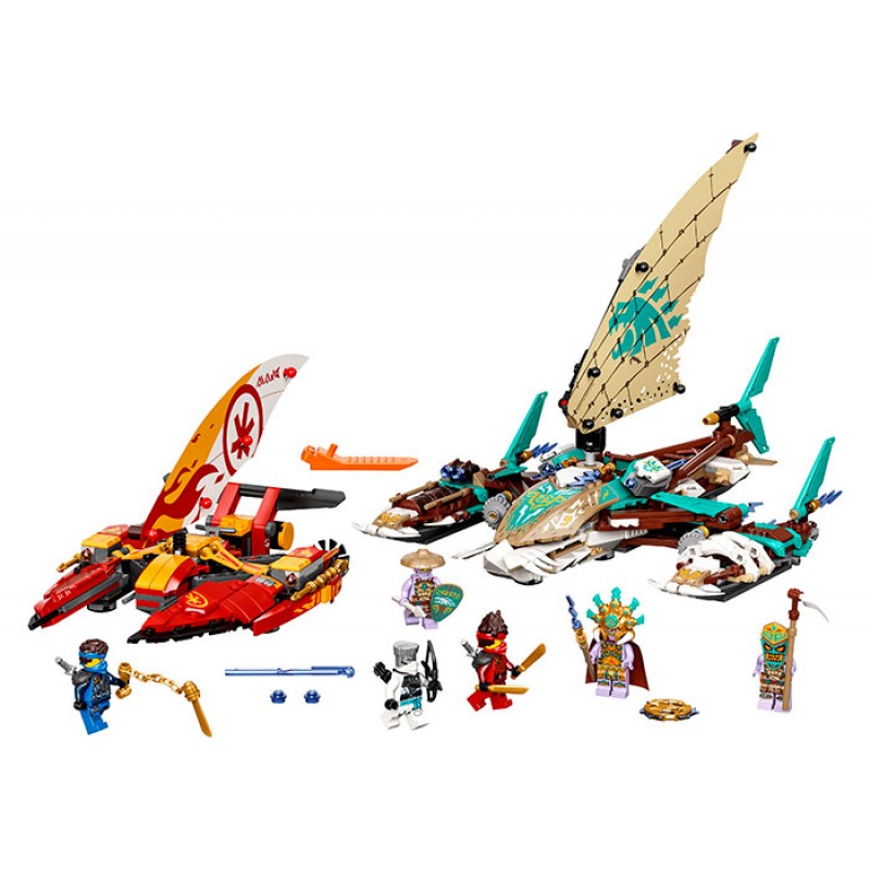 Batalia cu catamarane LEGO Ninjago