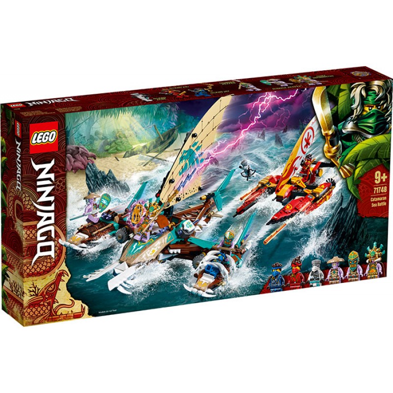 Batalia cu catamarane LEGO Ninjago
