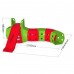 Tobogan cu tunel de joaca MyKids Verde Rosu 01470 3 Tobogan cu tunel de joaca MyKids Verde Rosu 01470 3
