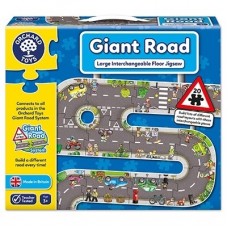 Puzzle gigant de podea traseu masini 20 piese GIANT ROAD JIGSAW Orchard Toys