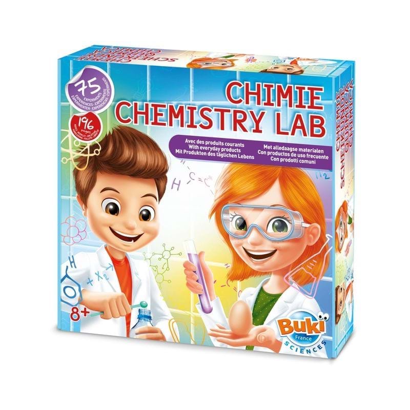 Laboratorul de chimie 75 de experimente BUKI France