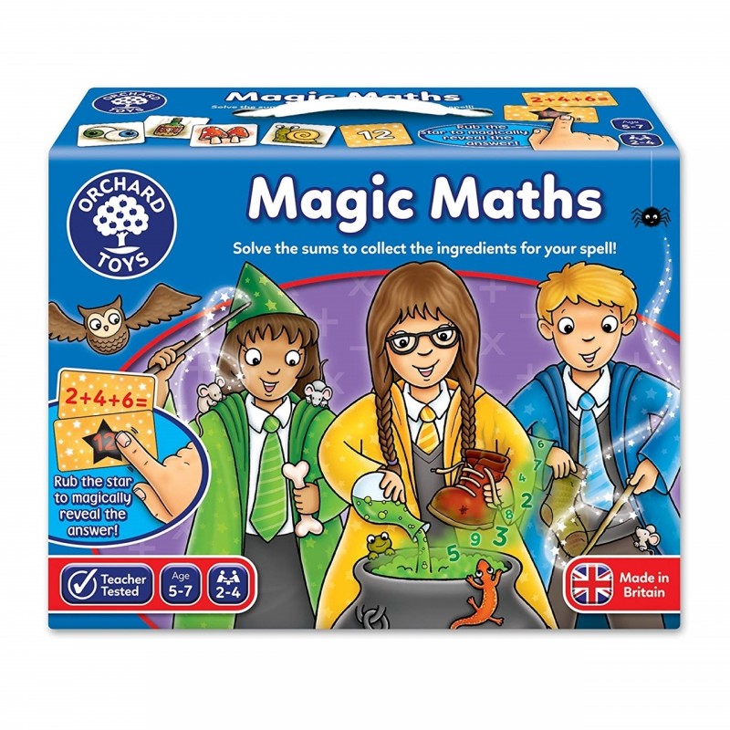Joc educativ Magia Matematicii MAGIC MATH Orchard Toys