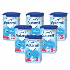Pachet 6 Lapte praf fortificat Aptamil 800 g 3 ani